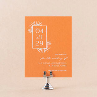 Kaia V.2 Save the Date Wedding Invitation Suite