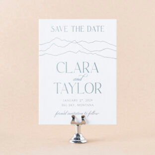 Rocky V.2 Save the Date Wedding Invitation Suite