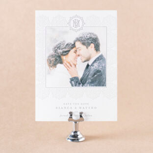 Bianca Save the Date Wedding Invitation Suite