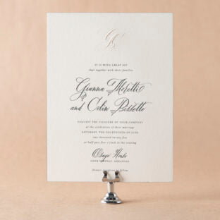 Bissette Wedding Invitation Suite
