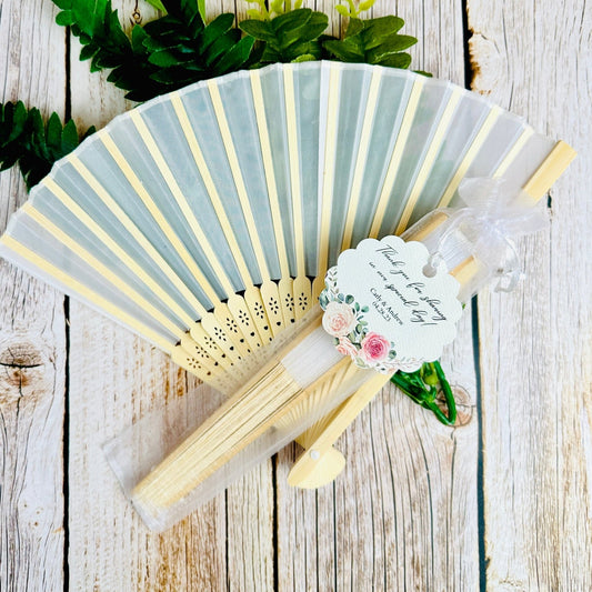 Blooming Love Floral Hand Fan