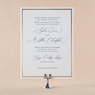 Bodleian Wedding Invitation Suite