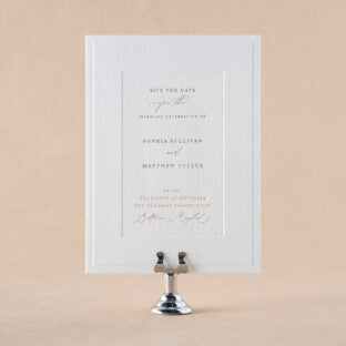 Bodleian Save the Date Wedding Invitation Suite