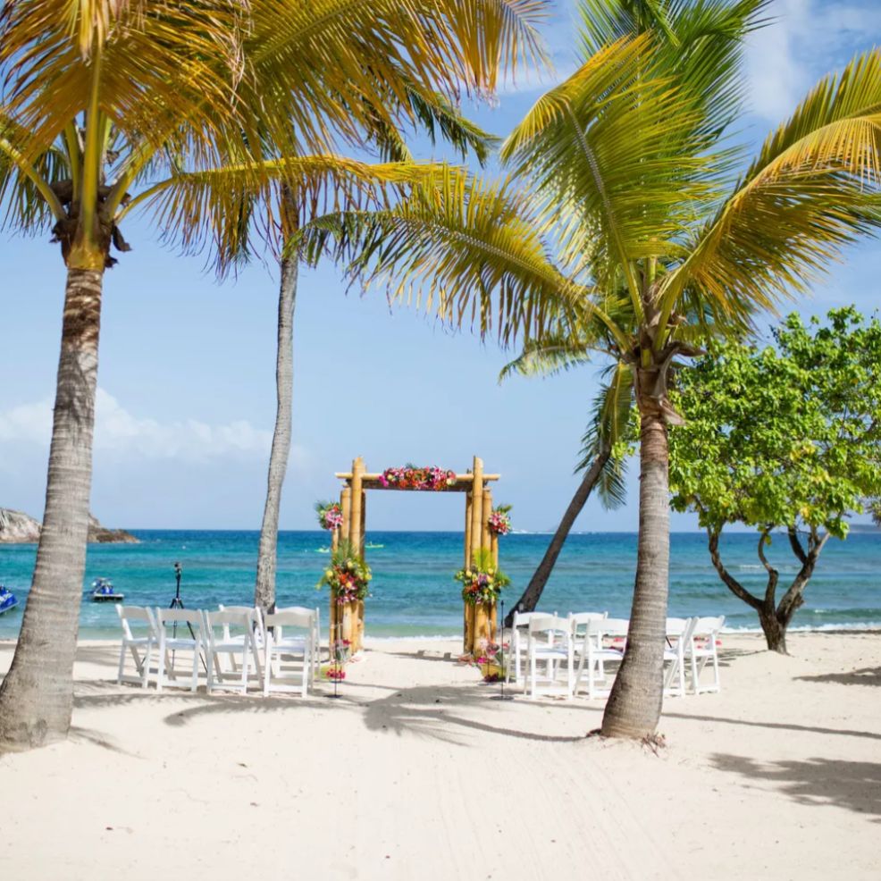 Bolongo Bay Beach Destination Wedding Package