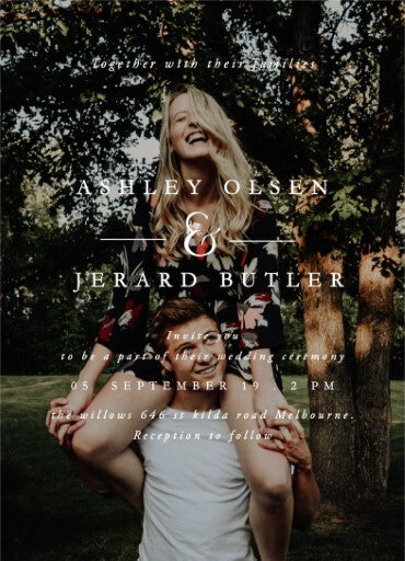 Botanica Wedding Invitations by Stella M.