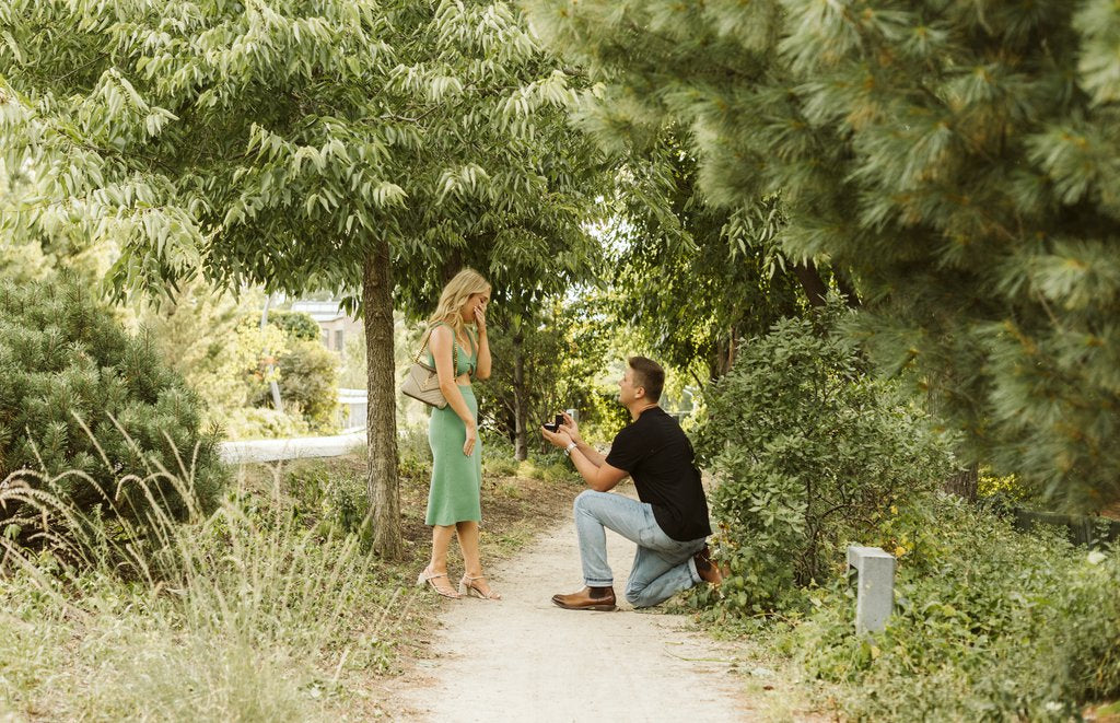 Brandon in Chicago: Proposal / Engagement Photography
