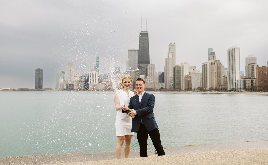 Brandon in Chicago: Proposal / Engagement Photography