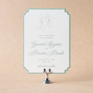 Braxton V.2 Save the Date Wedding Invitation Suite
