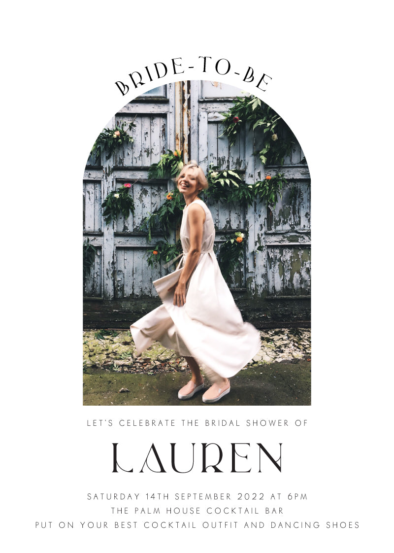 Bride To BeBridal Shower Invitation by Shab M.