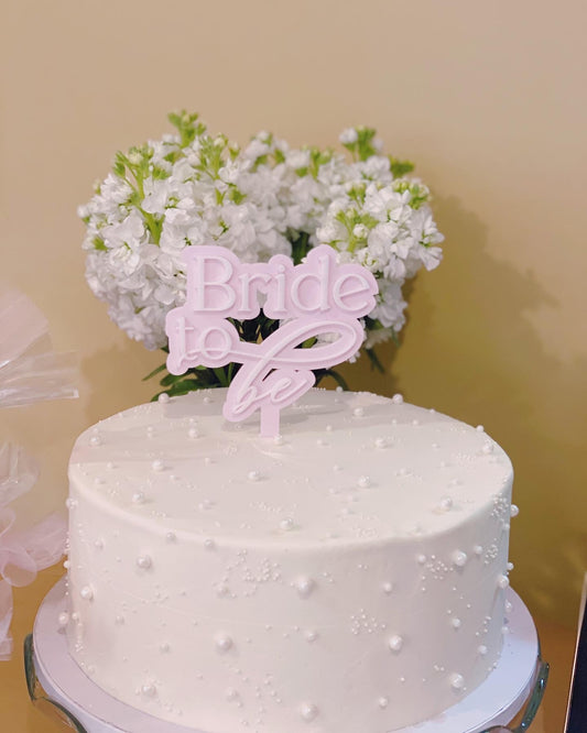 Bride to Be Topper