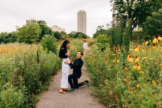Brigette in Chicago: Proposal / Engagement Photography