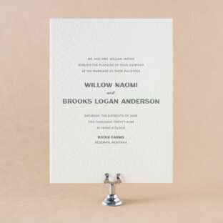 Bronco Wedding Invitation Suite
