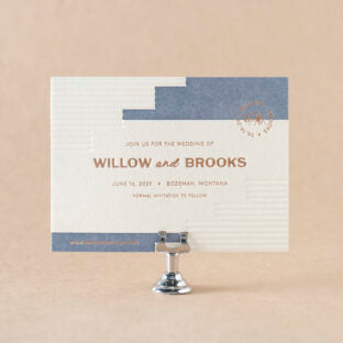 Bronco Save the Date Wedding Invitation Suite