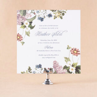 Burklyn V.2 Shower Wedding Invitation Suite
