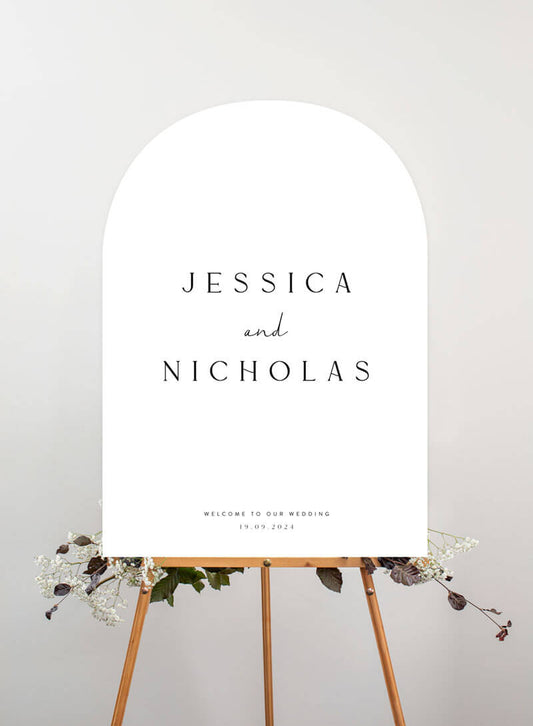 Byron Wedding Sign by Shab M.