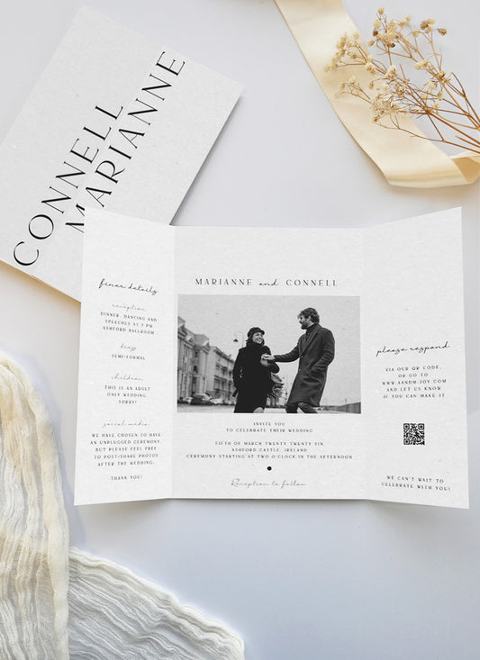 Byron Wedding Invitations by Shab M.