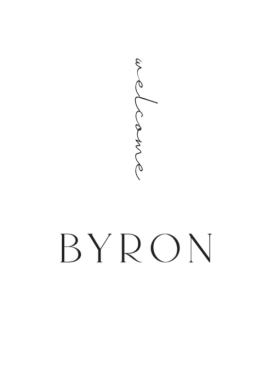 ByronTable Number by Shab M.