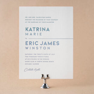 Cabana Wedding Invitation Suite