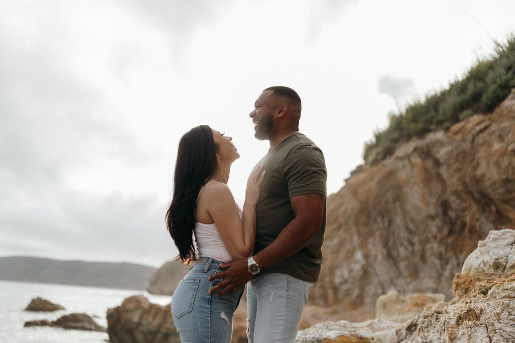 Cass in Huntington Beach: Proposal / Engagement Photography