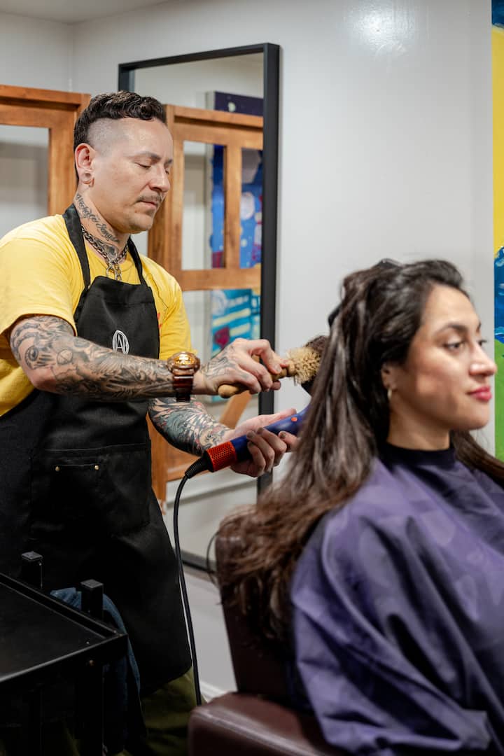 Glossy Haircuts And Coloring By Dennis