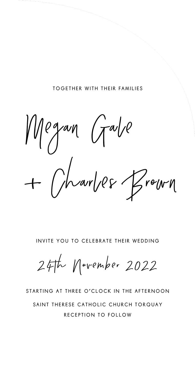 Clair De Lune Wedding Invitations by Stella M.