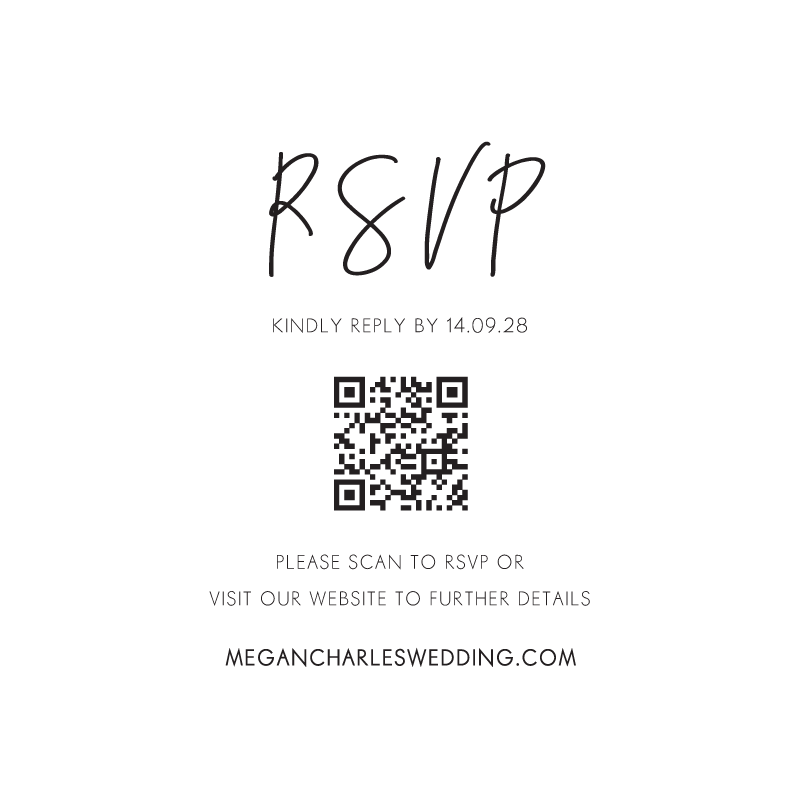 Clair De Lune RSVP Cards by Stella M.