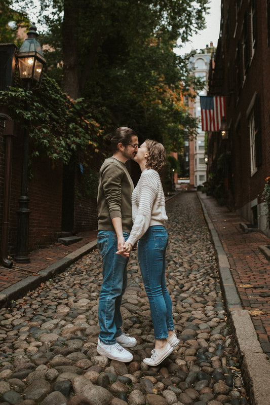 Cori in Boston: Proposal / Engagement Photography