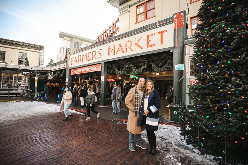 Coty in Seattle: Proposal / Engagement Photography