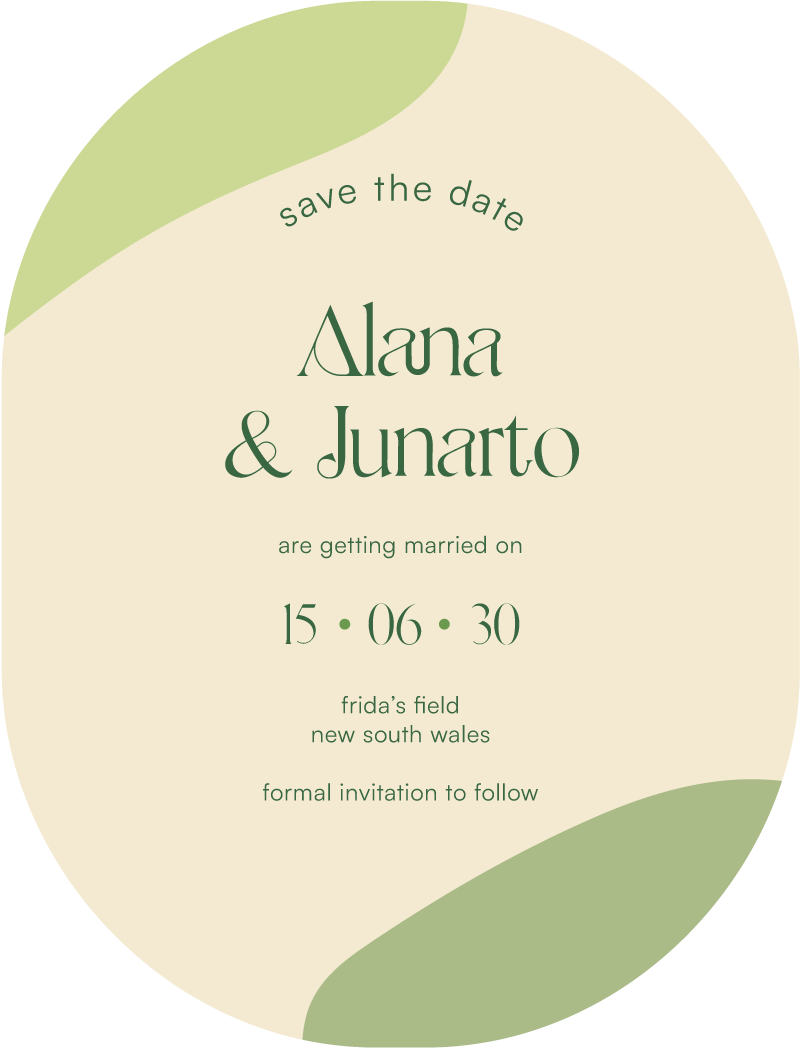 Countryside Save The Date Cards by Herdina P.