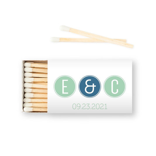 Custom Matchbox Wedding Favor - Smart Type