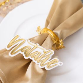 Clear Acrylic Wedding Table Sign - Welcome to Our Wedding