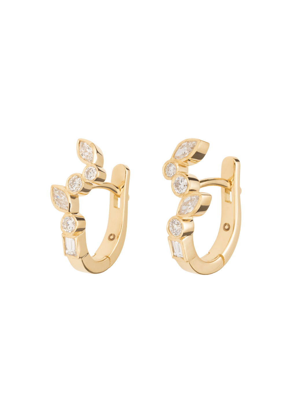 Diamond Dancing Huggies 18K