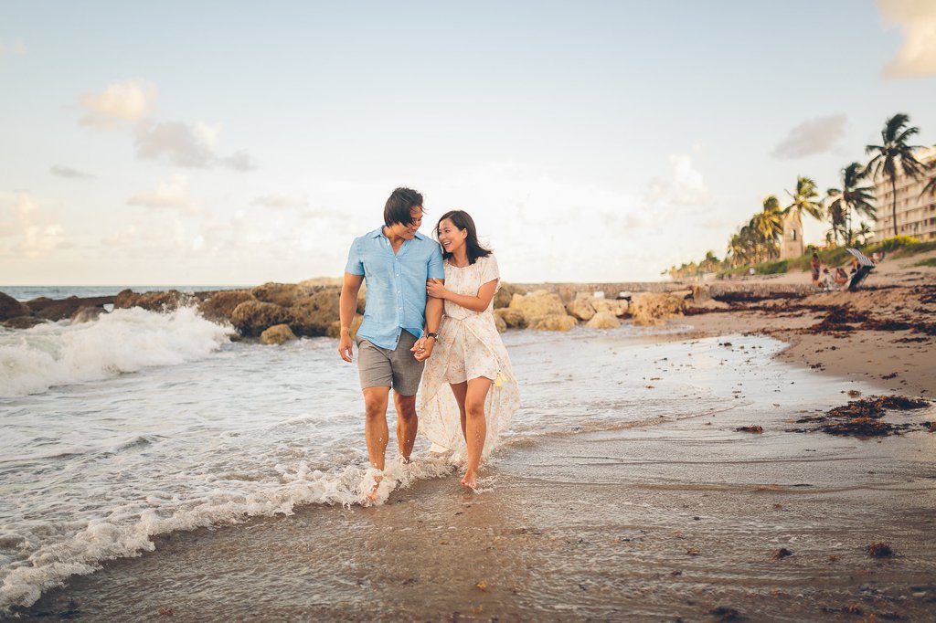 Daniel in Palm Beach: Proposal / Engagement Photography