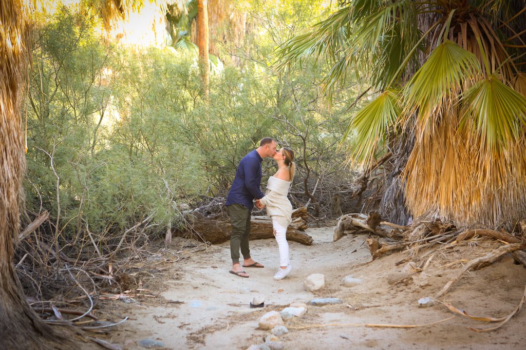 Daniel and Noi in Palm Desert: Proposal / Engagement Photography