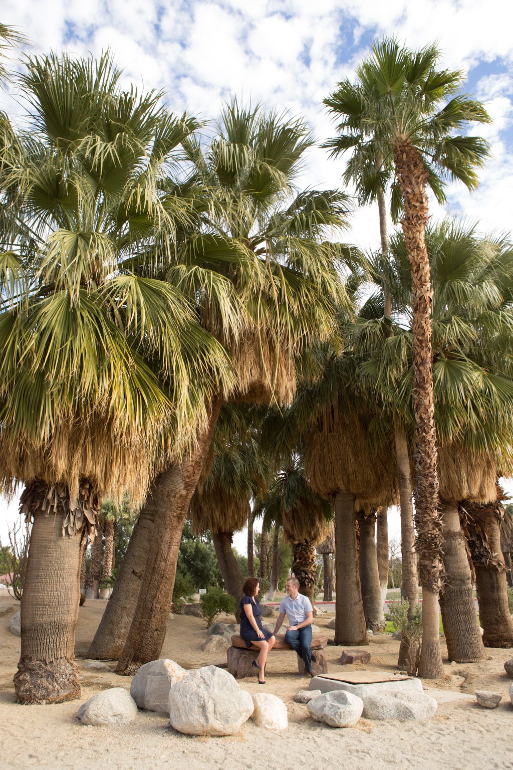 Daniel and Noi in Palm Desert: Proposal / Engagement Photography