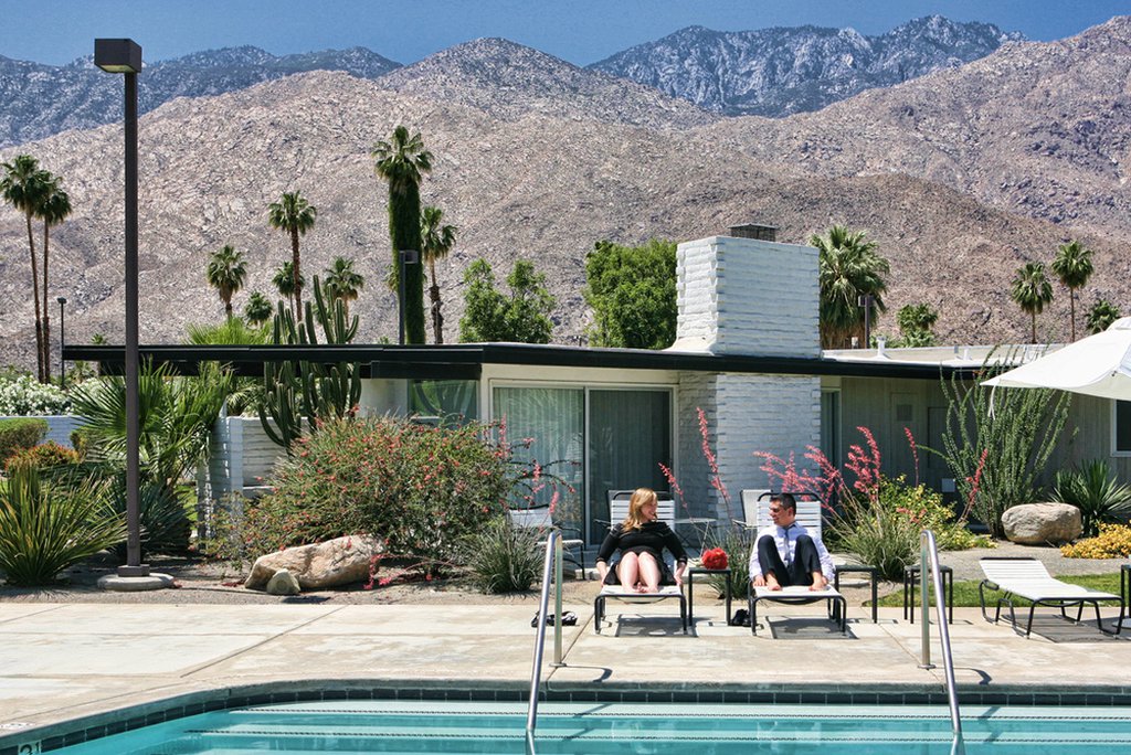 Daniel and Noi in Palm Springs: Proposal / Engagement Photography