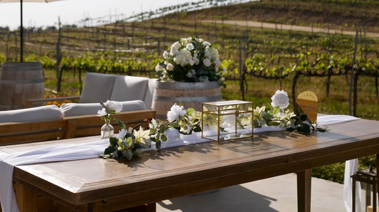 Vineyard Backdrop Elite Wedding Package - Temecula, California