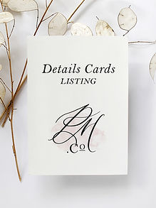 Details Cards