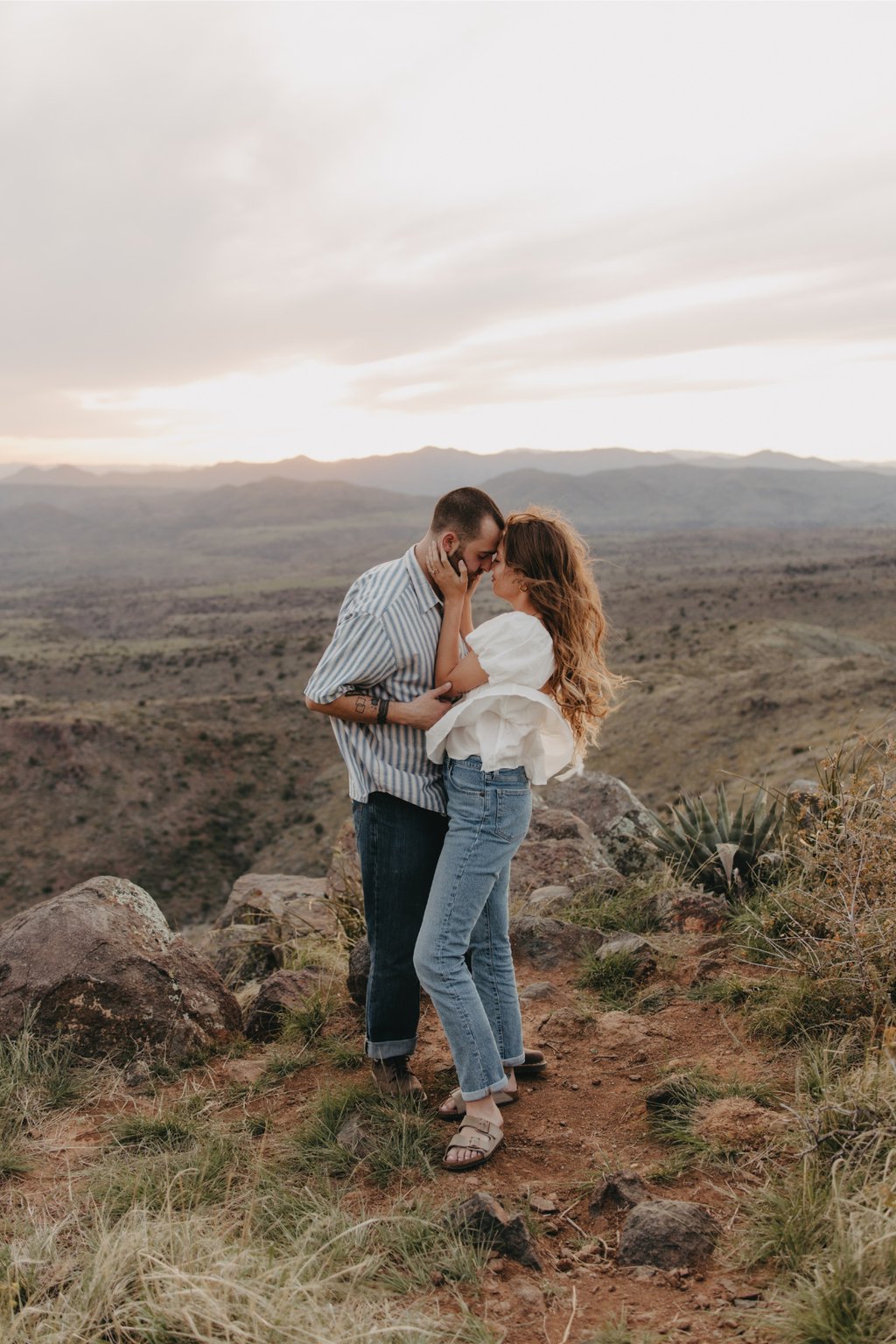 Debra and Zach in Scottsdale: Proposal / Engagement Photography