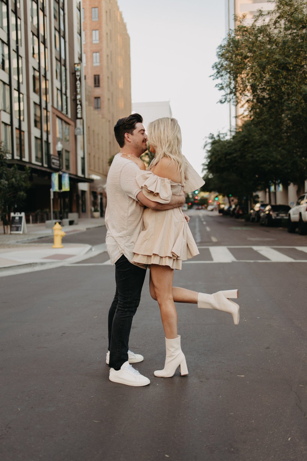 Debra and Zach in Scottsdale: Proposal / Engagement Photography