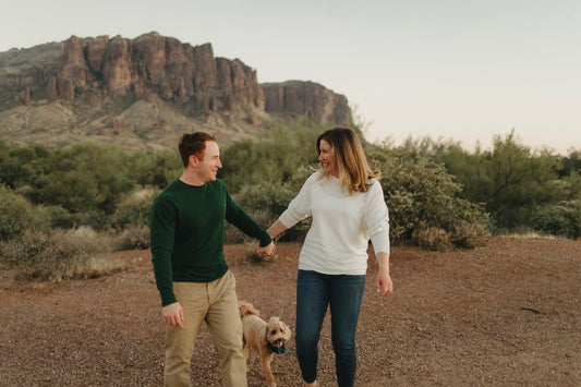 Debra and Zach in Scottsdale: Proposal / Engagement Photography