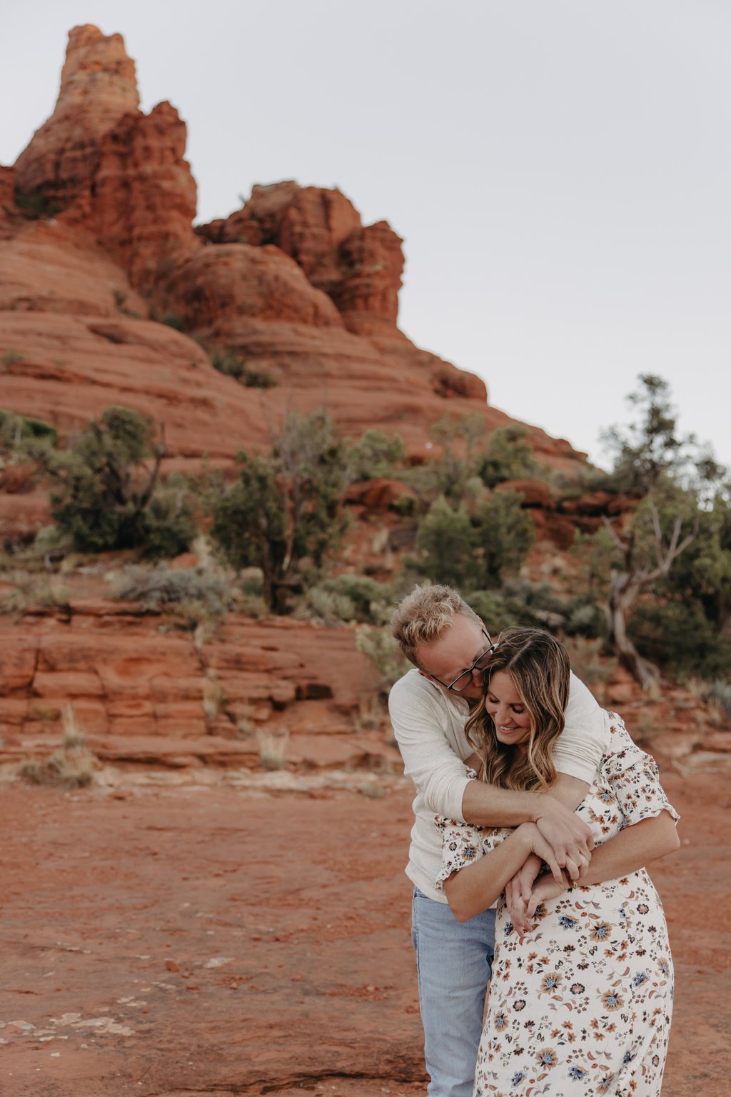 Debra and Zach in Phoenix: Proposal / Engagement Photography