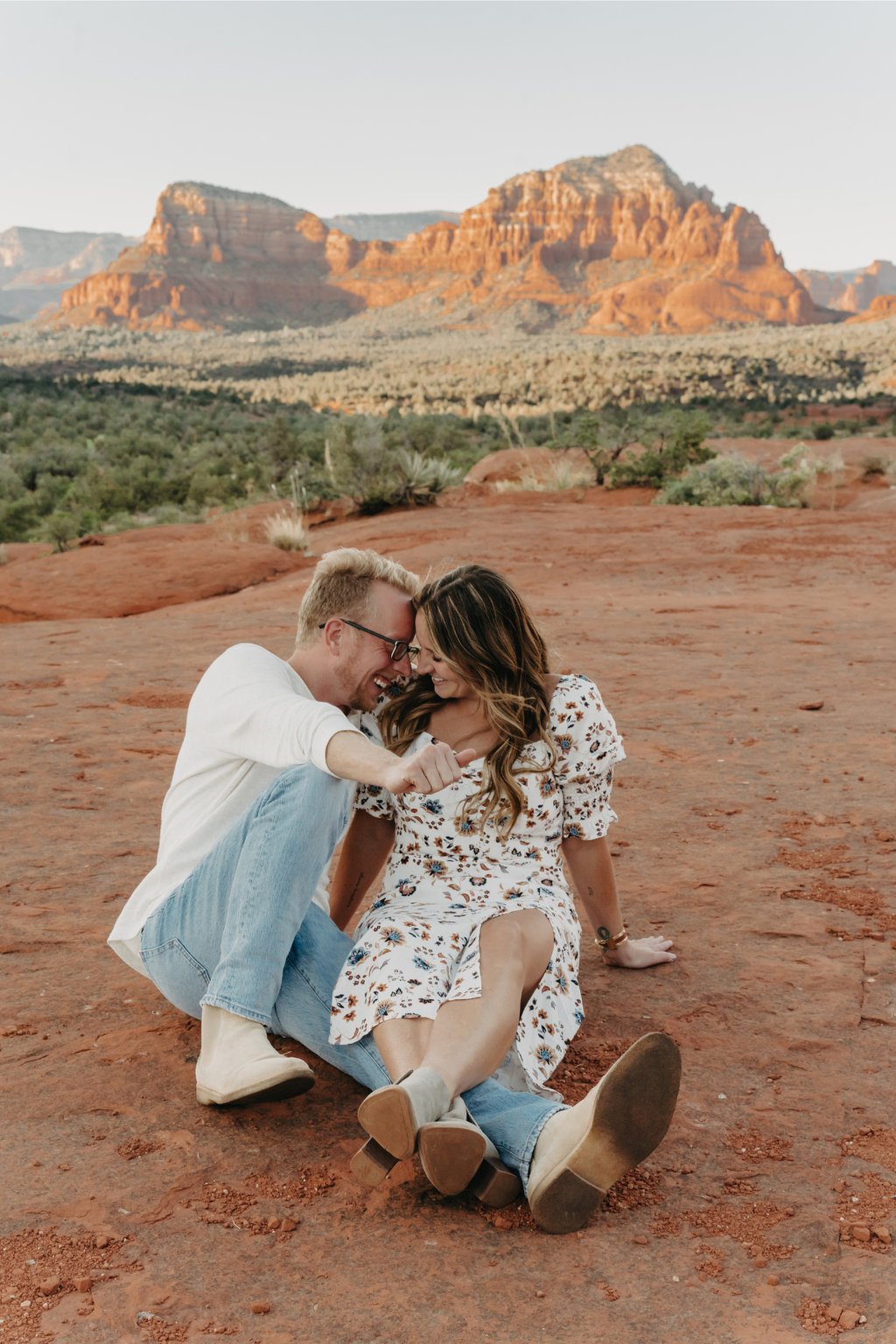 Debra and Zach in Phoenix: Proposal / Engagement Photography