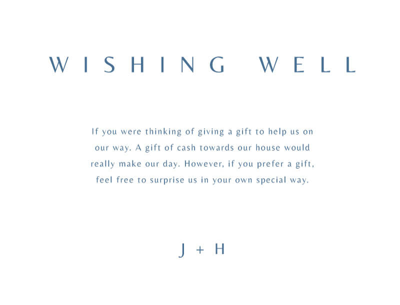 Deep Blue Wishing Well by Nicole C.