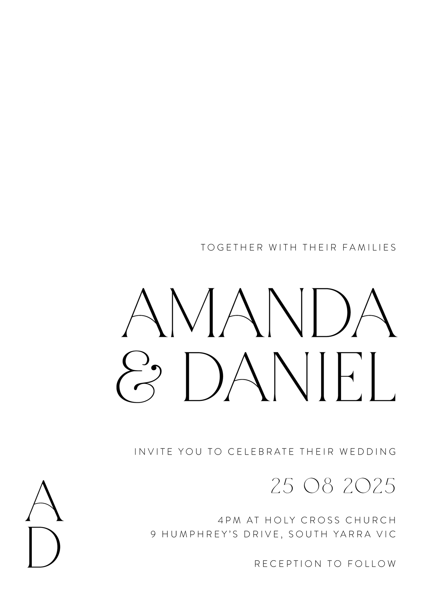 Delicate Luxe Wedding Invitations by Erningdyah R.