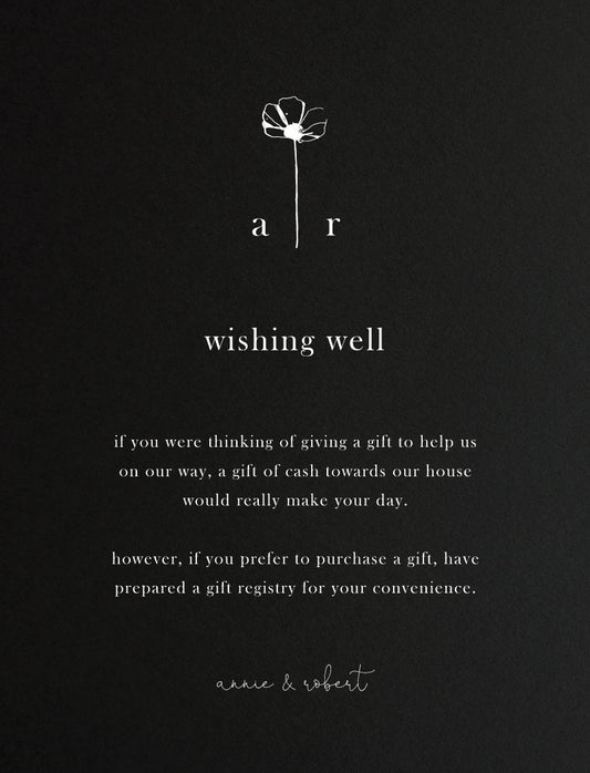 Delicate Poppy Wishing Well by Lauren D.