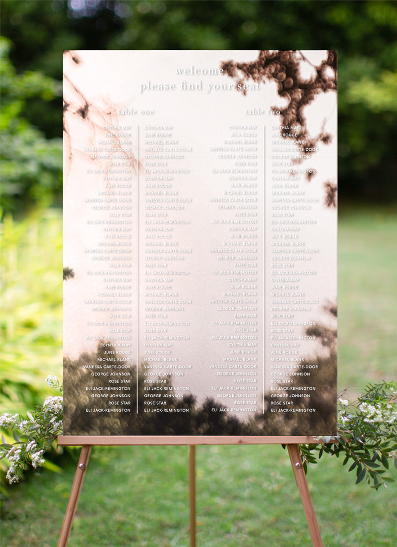 Delilah Seating Chart by Shab M.