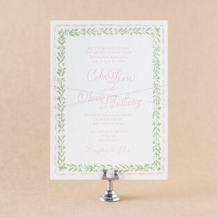 Derby Wedding Invitation Suite