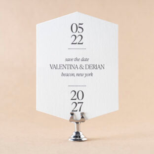 Derian Save the Date Wedding Invitation Suite