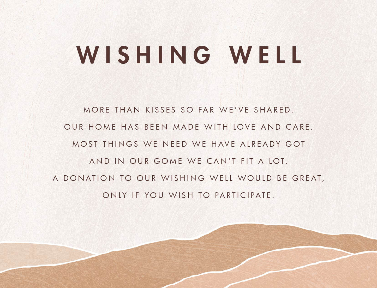 Desert Daydream Wishing Well by Joy